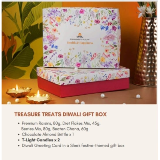 OMAY FOODS  TREASURE TREATS DIWALI GIFT BOX