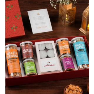 OMAY FOODS  MIXED DELIGHTS DIWALI GIFT BOX