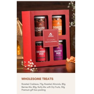 OMAY FOODS  WHOLESOME TREATS