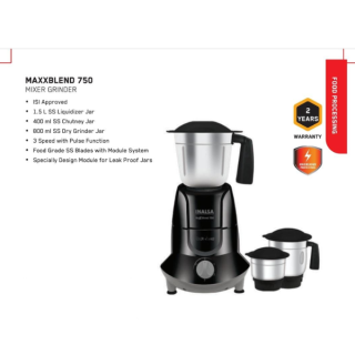 INALSA MIXER GRINDER  MAXXBLEND 750