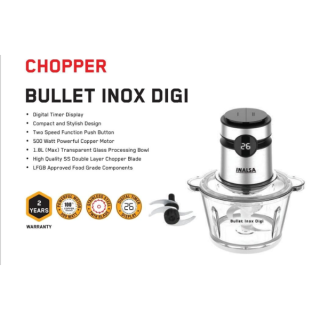 INALSA MINI CHOPPER BULLET INOX DIGI