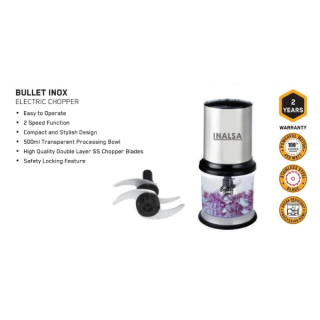 INALSA MINI CHOPPER  BULLET INOX