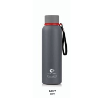Clay Craft Bottle- Grey Color