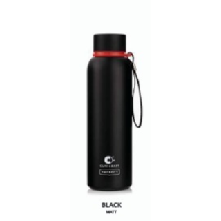 Clay Craft Black Bottle